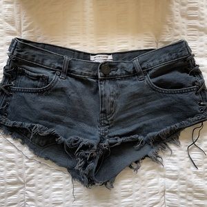 One Teaspoon Distressed Shorts